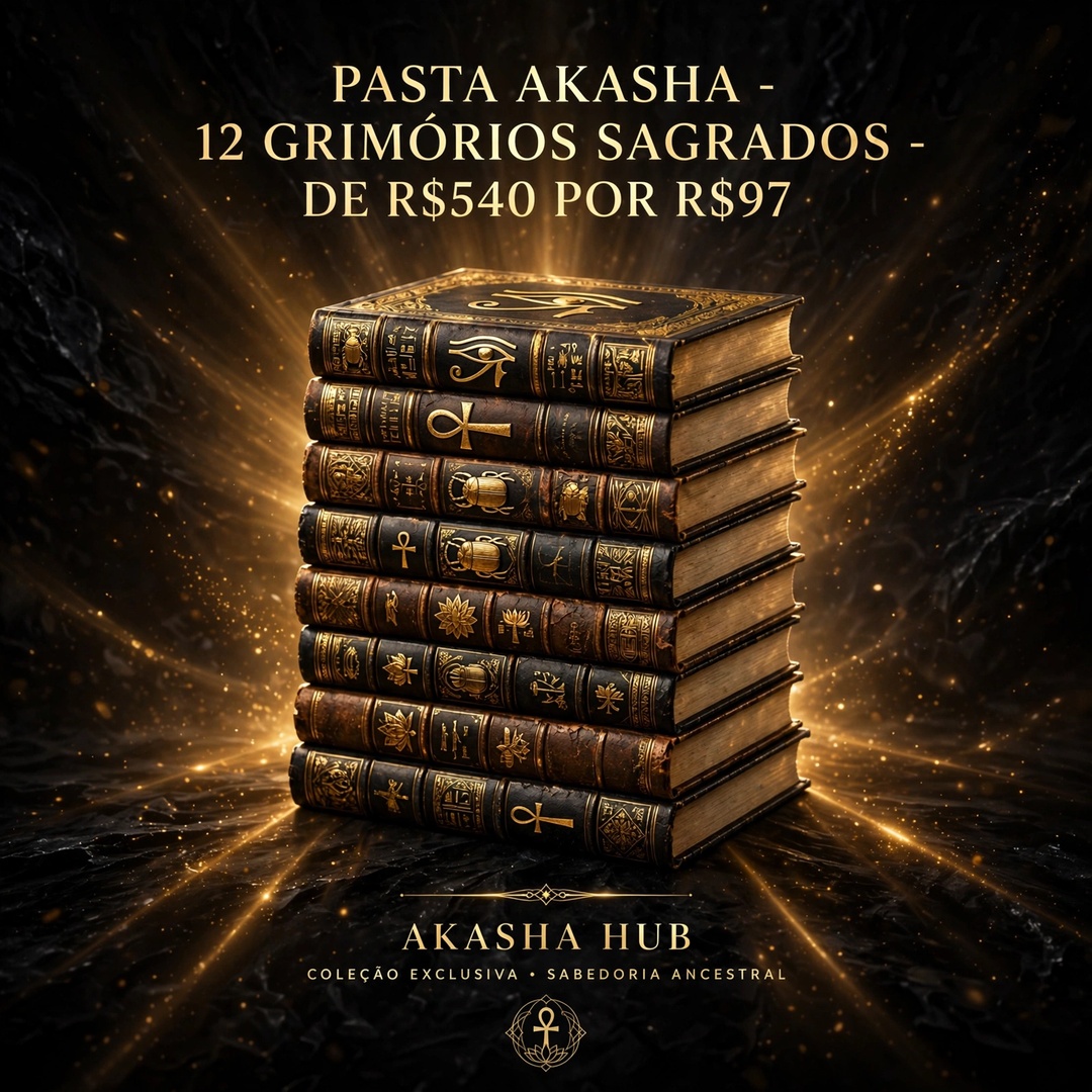 Pasta Akasha - 12 Grimórios Sagrados